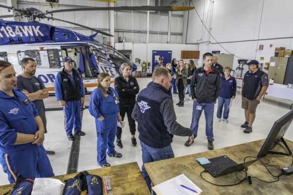 Flight For Life Transport System Safety Training day on September 19, 2023 at 2661 Aviation Rd, Waukesha, Wisconsin, United States.